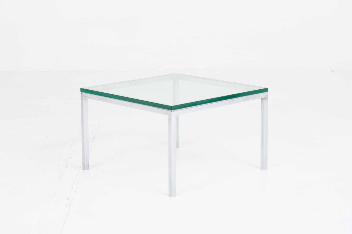 Vintage coffee table glass from Wohnbedarf 1960s