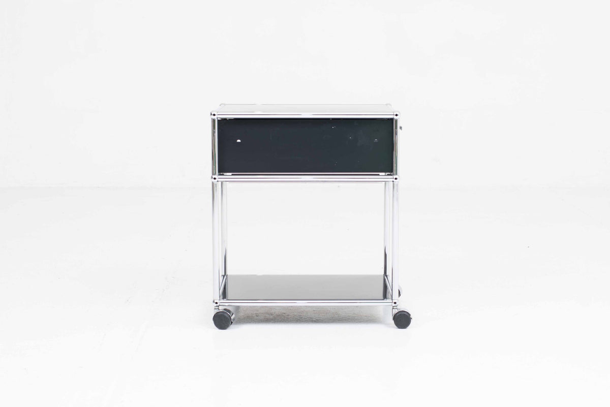 Vintage Rollcontainer von Paul Schärer und Fritz Haller für USM Haller