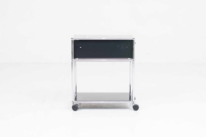Vintage Rollcontainer von Paul Schärer und Fritz Haller für USM Haller