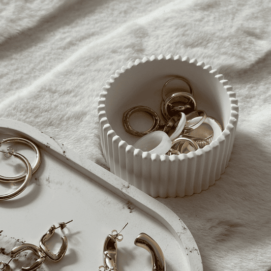 Vintage Schmuckschale Keraflott handgefertigt neu