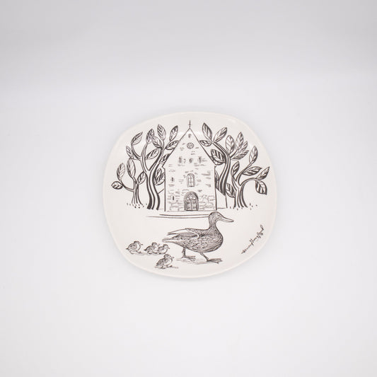 Wandteller von Henry Imsland, von oben fotografiert