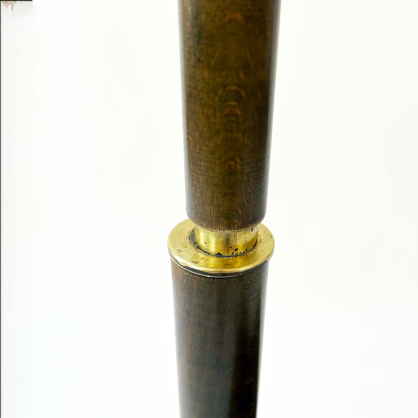 Vintage Stehlampe mit integriertem Beistelltisch