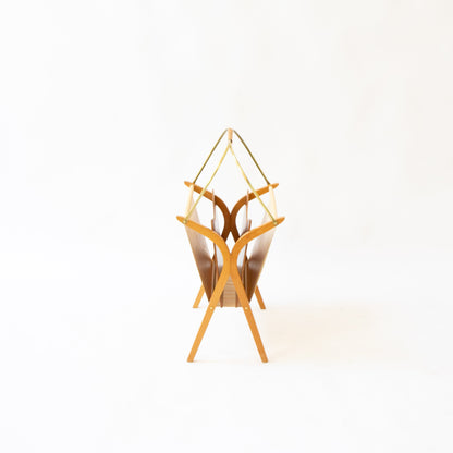 Vintage Zeitungsständer um 1950