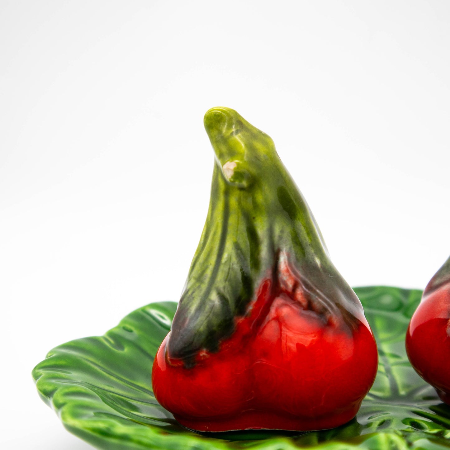 Vintage Salz- und Pfefferstreuer Tomatenform