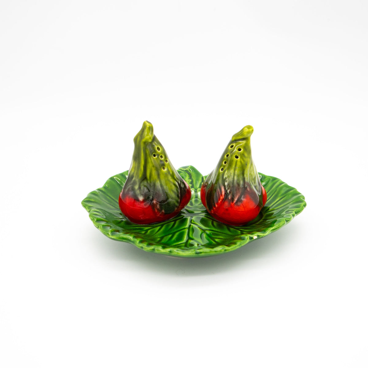 Vintage Salz- und Pfefferstreuer Tomatenform