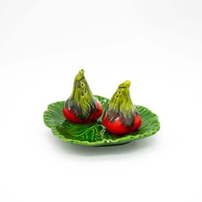 Vintage Salz- und Pfefferstreuer Tomatenform