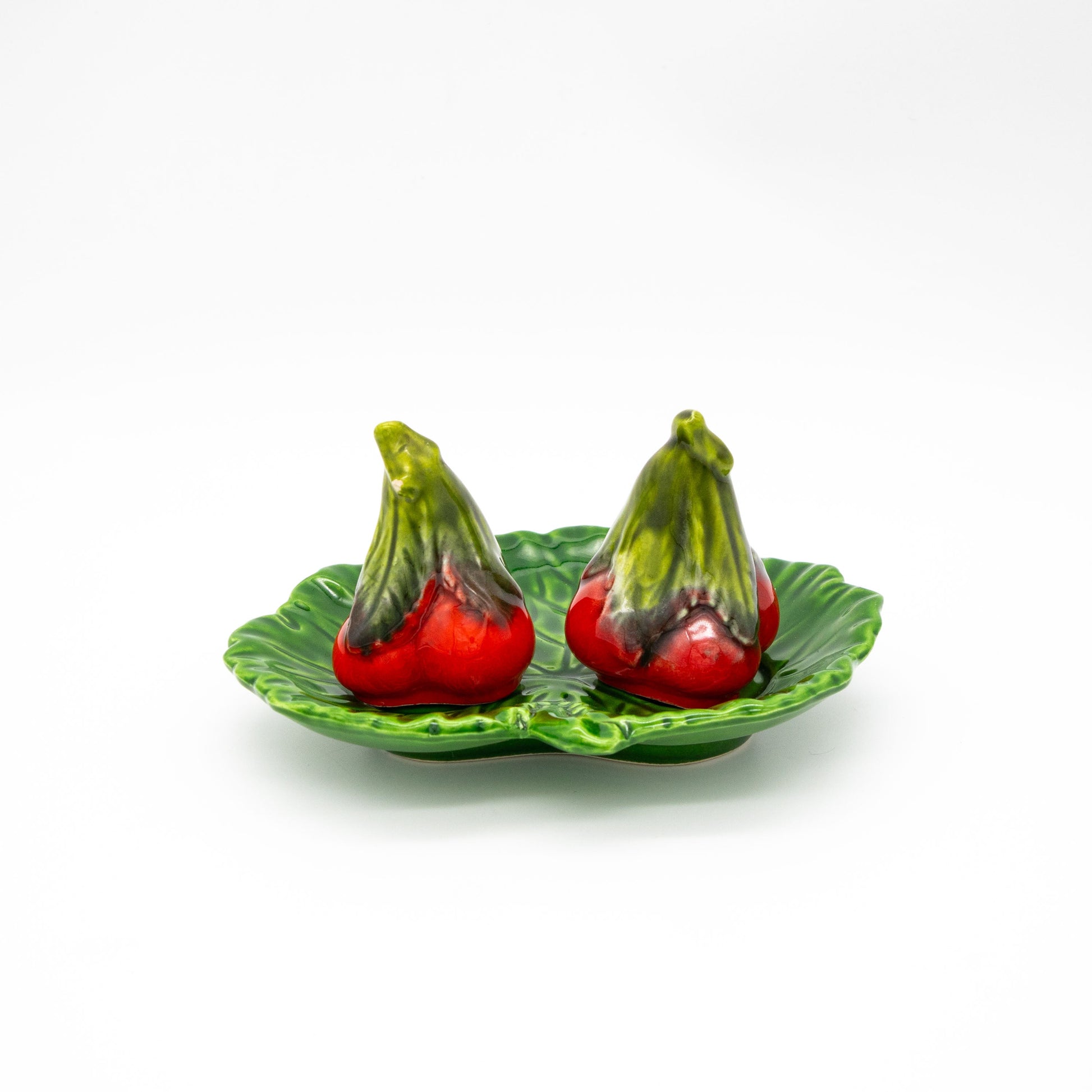 Vintage Salz- und Pfefferstreuer Tomatenform