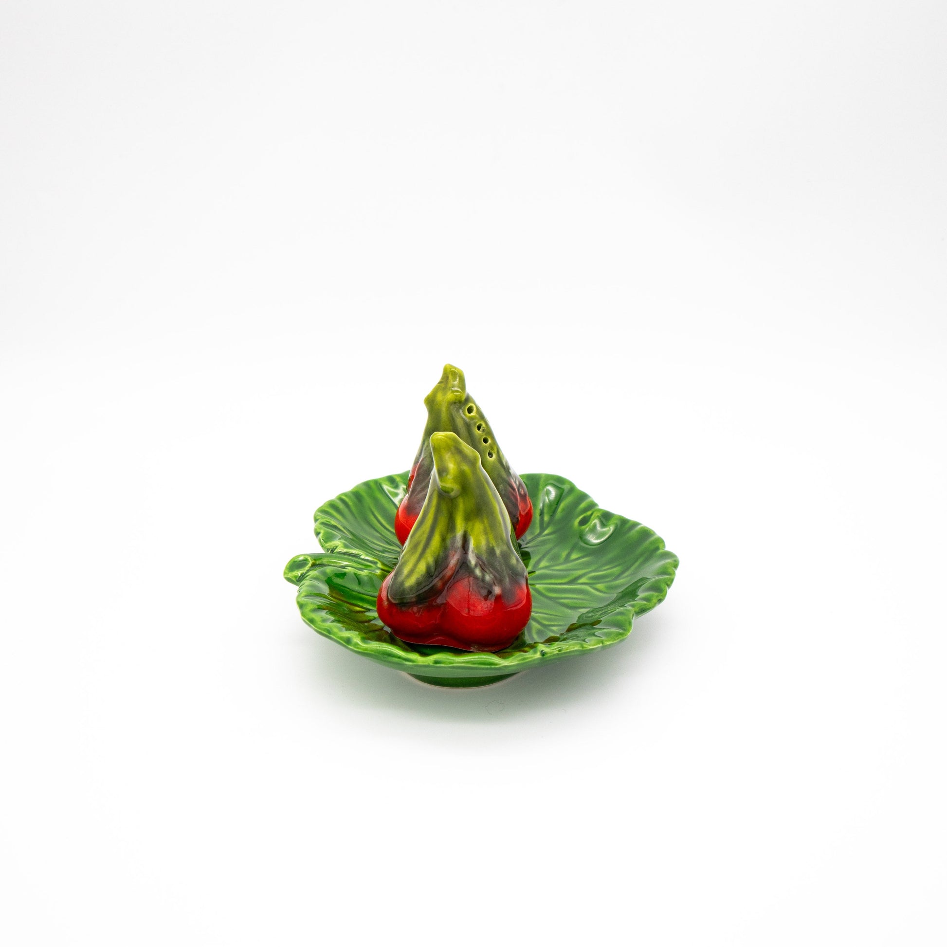 Vintage Salz- und Pfefferstreuer Tomatenform