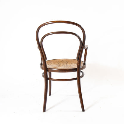 Vintage Armlehnstuhl Nr. 14 von Michael Thonet für Gebrüder Thonet