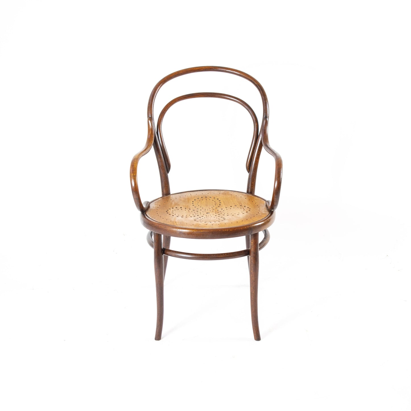 Vintage Armlehnstuhl Nr. 14 von Michael Thonet für Gebrüder Thonet