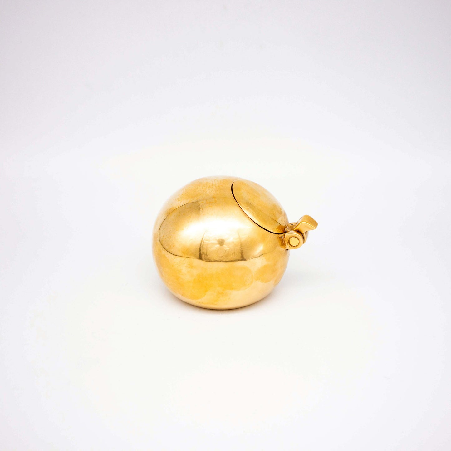 Vintage Aschenbecher von Valenti Kugel-Design Messing