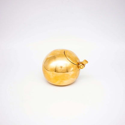 Vintage Aschenbecher von Valenti Kugel-Design Messing