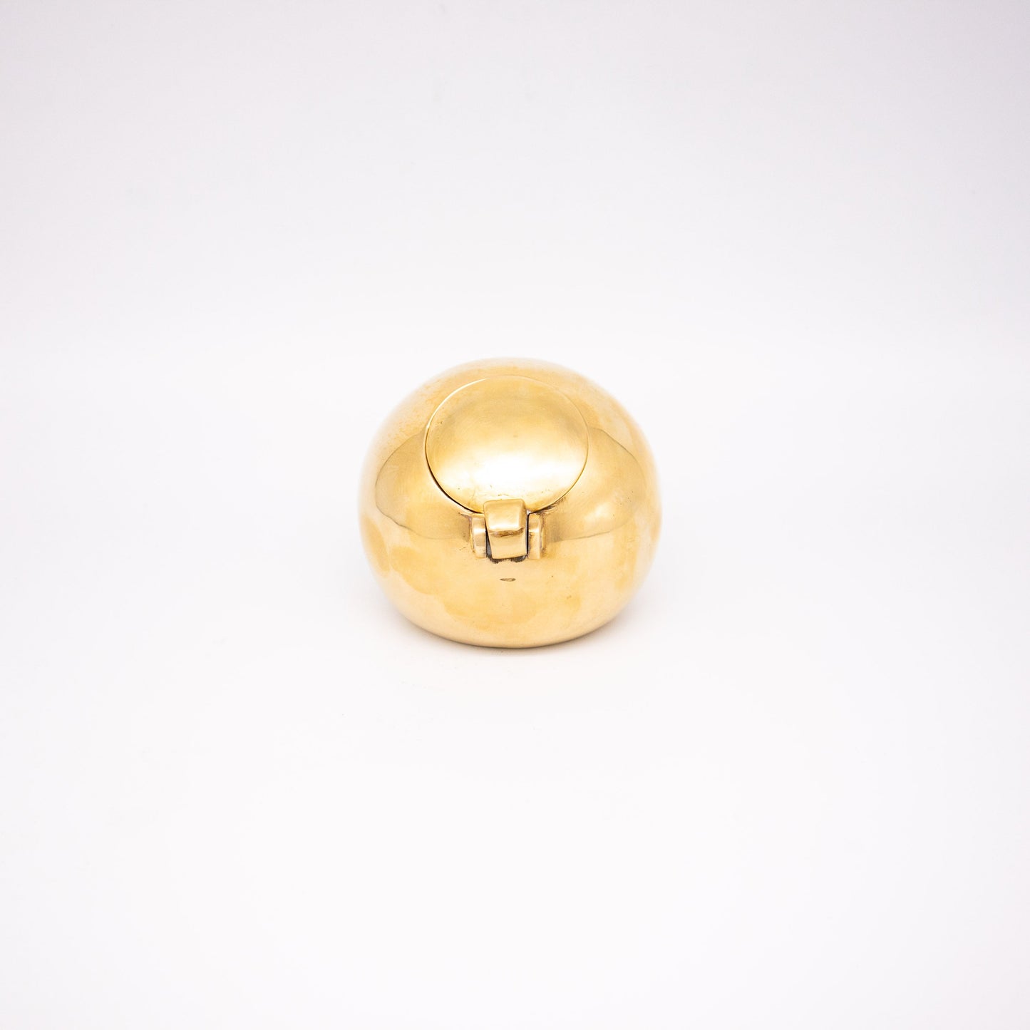 Vintage Aschenbecher von Valenti Kugel-Design Messing