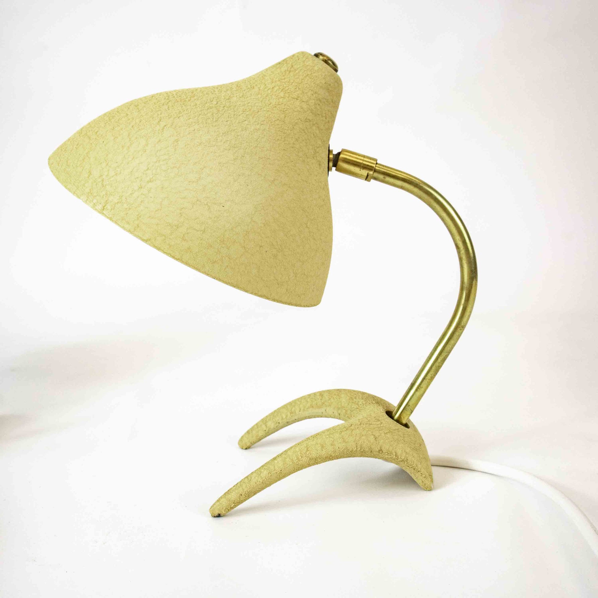 Vintage 2 Stück Krähenfuß Tischlampen Paar von Karl-Heinz Kinsky, Einzelansicht