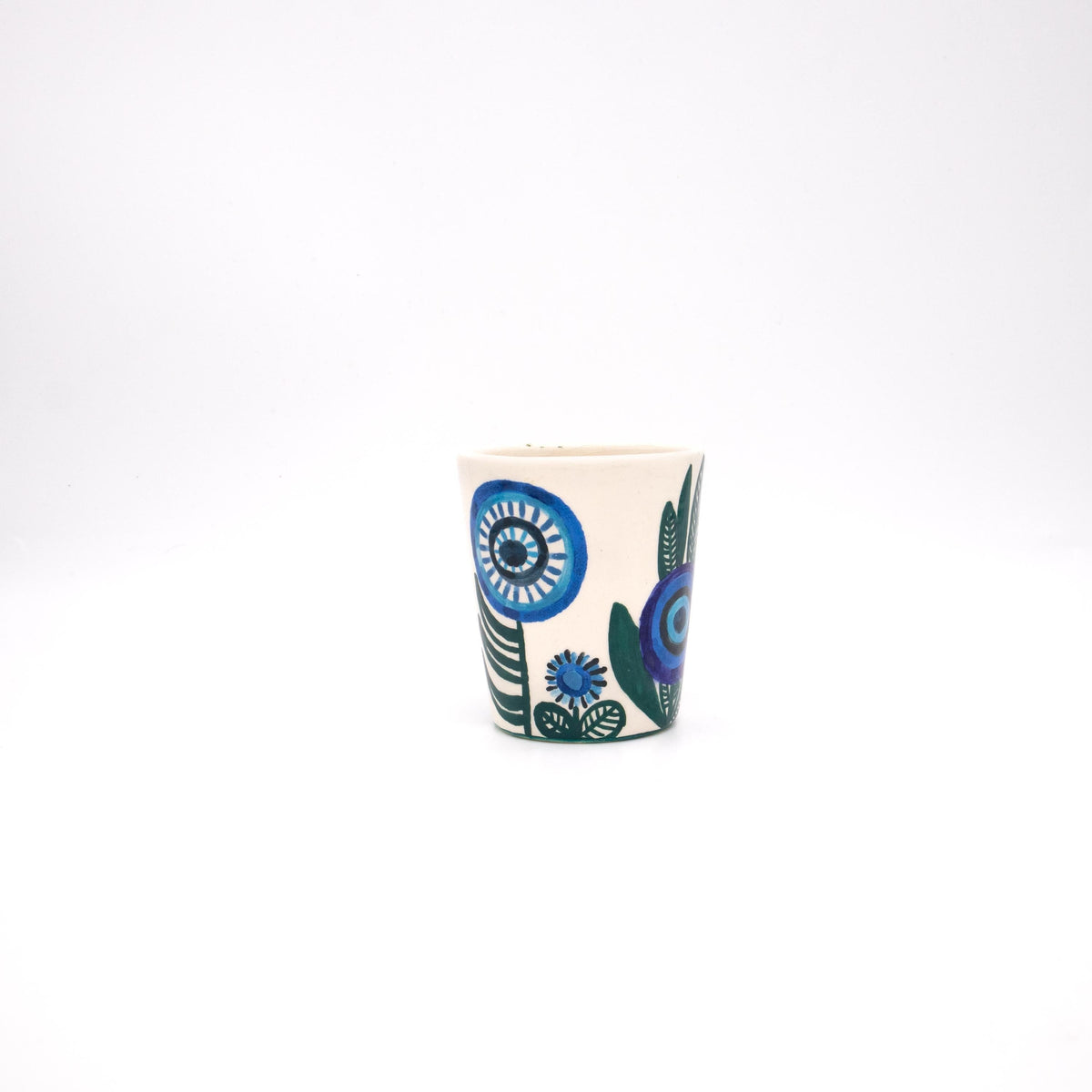 Vintage Frühstücksset Keramik floral Set von 4