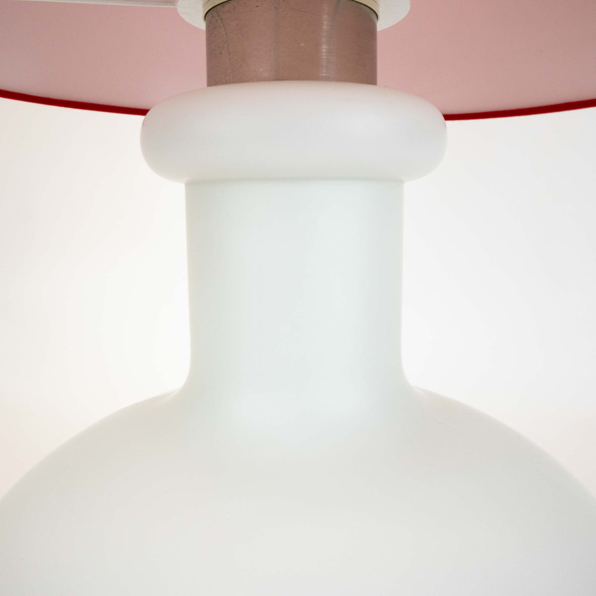 Standlampe von Peill & Putzler Space Age mit beleuchtetem Sockel