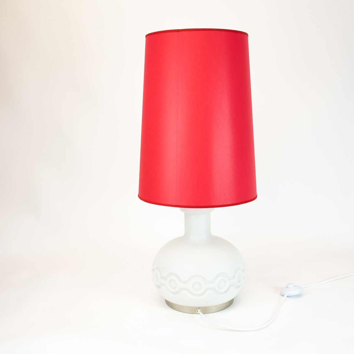 Standlampe von Peill & Putzler Space Age mit beleuchtetem Sockel