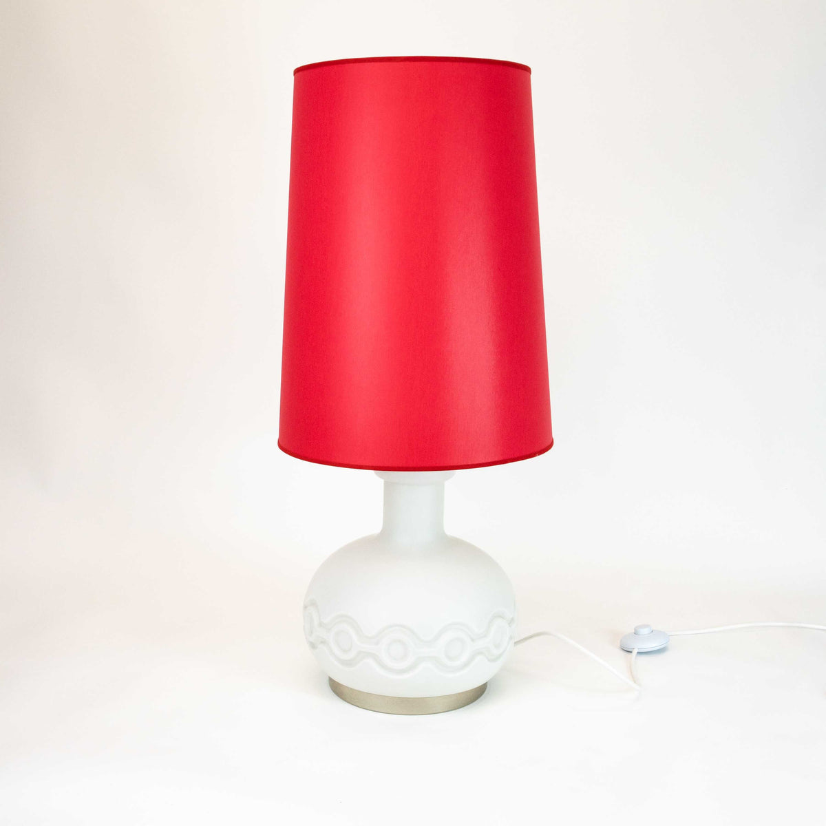 Standlampe von Peill & Putzler Space Age mit beleuchtetem Sockel