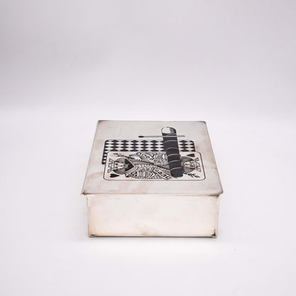 Vintage Spielkartenbox von WMF Ikora