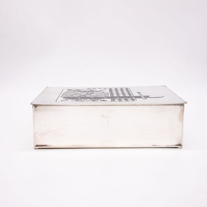 Vintage Spielkartenbox von WMF Ikora