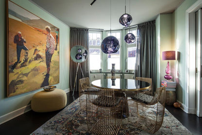 Chaise vintage Sign Filo par MDF Italia Doré, Chrome Lot de 2