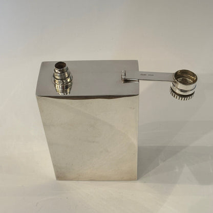 Vintage hip flask sterling silver by Cartier Silver