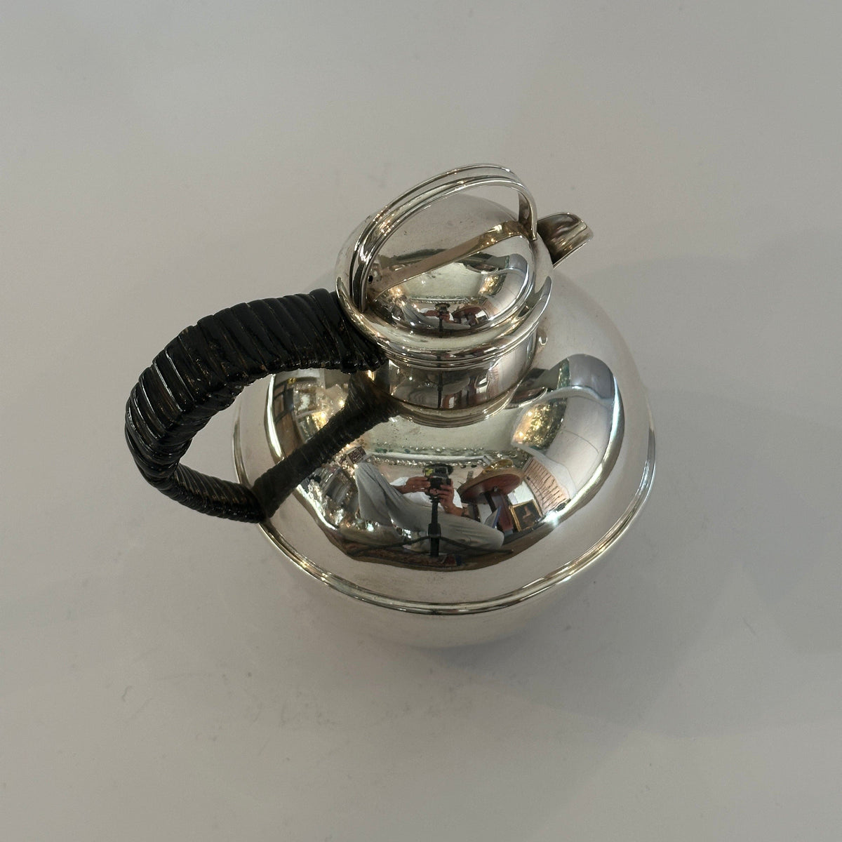 Théière vintage en argent sterling par Cartier Silver