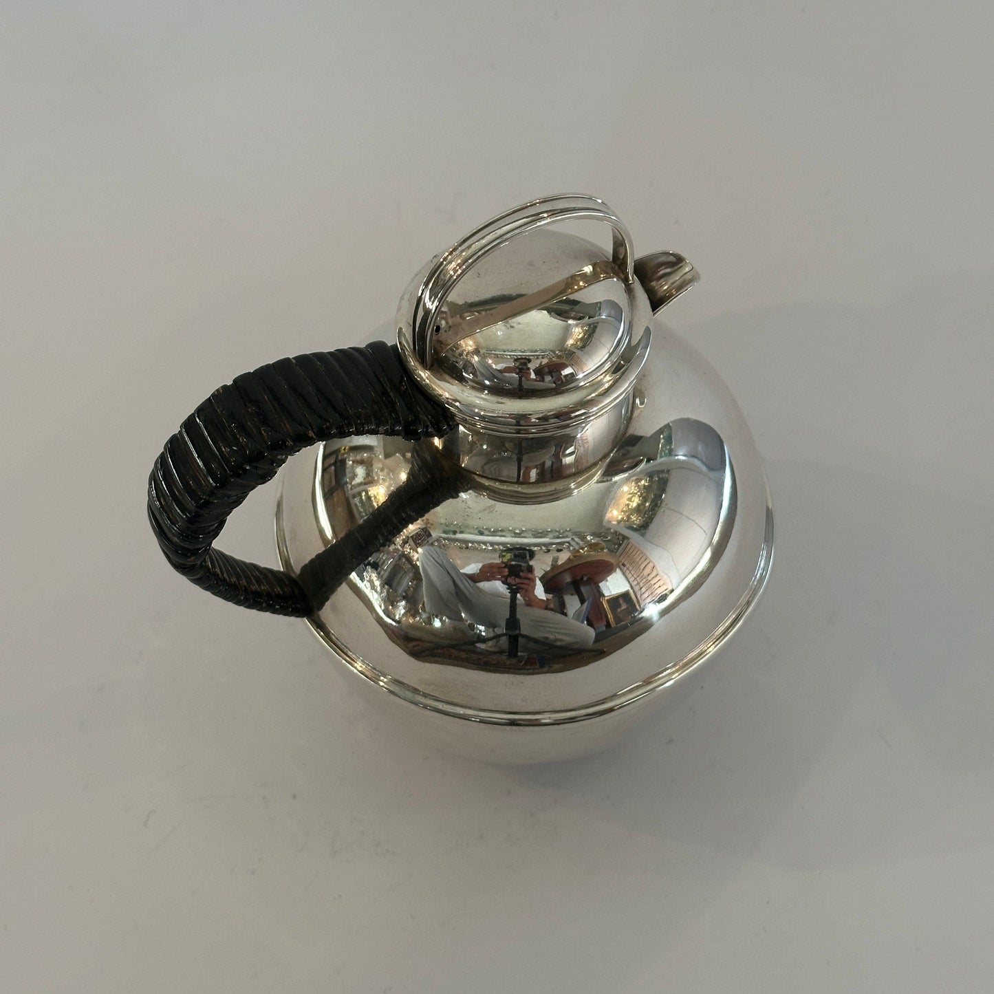 Théière vintage en argent sterling par Cartier Silver