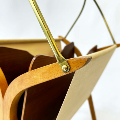 Vintage Zeitungsständer um 1950