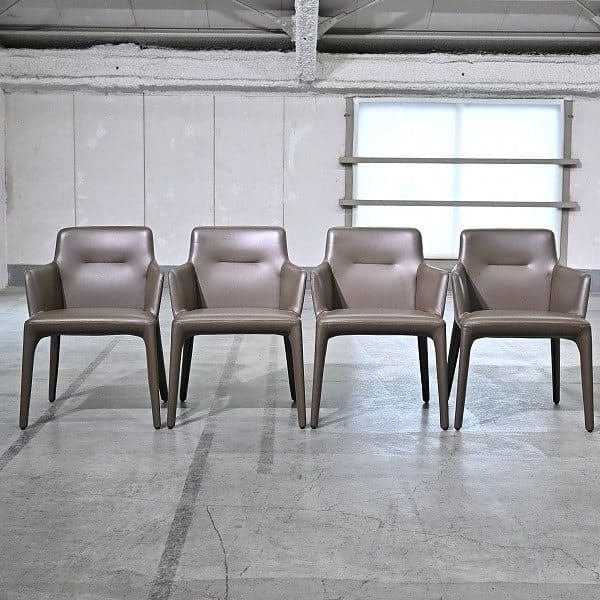 Vintage Lounge Chair VERA von arflex Set von 4