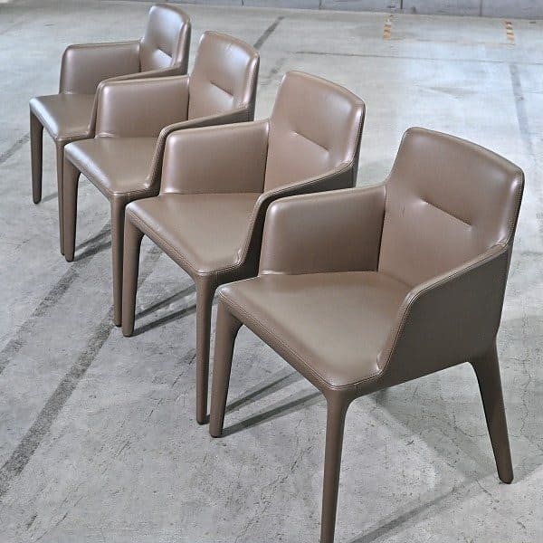 Vintage Lounge Chair VERA von arflex Set von 4
