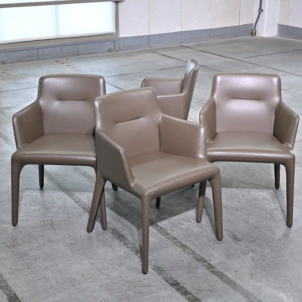 Vintage Lounge Chair VERA von arflex Set von 4