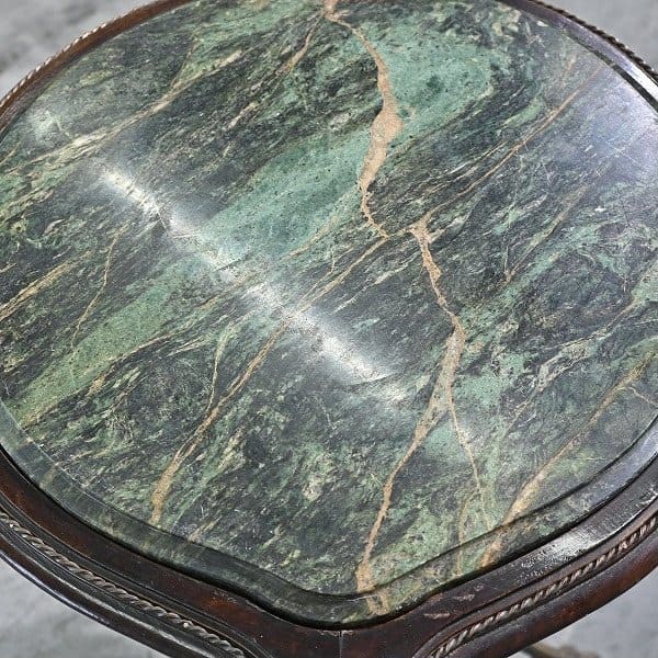 Vintage Beistelltisch mit Engel-Dekor aus Frankreich