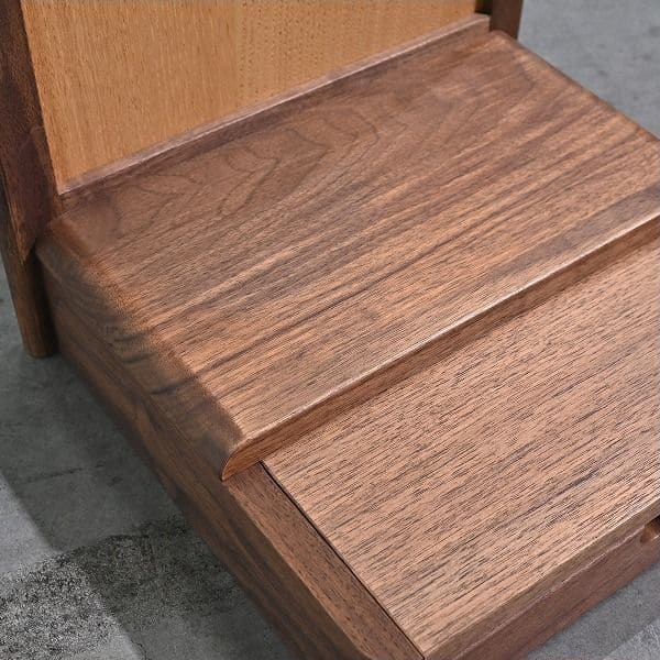 Vintage Butsudan Presso 33 von 久和屋, kompakt, mit Schublade, Walnussholz