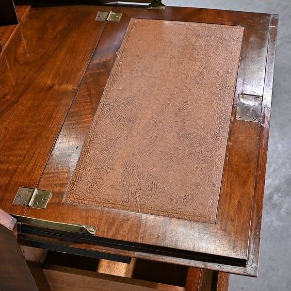 Vintage Bücherschrank mit Sekretär