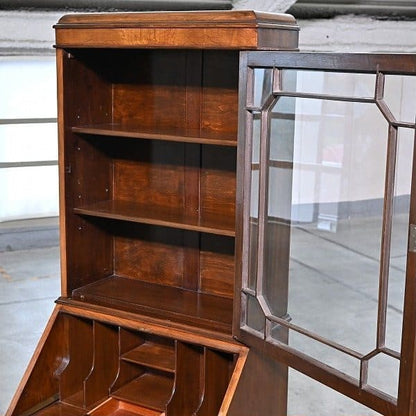 Vintage Bücherschrank mit Sekretär