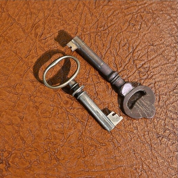 Vintage Bücherschrank mit Sekretär