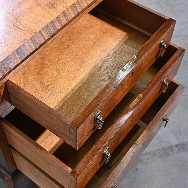 Vintage Bücherschrank mit Sekretär