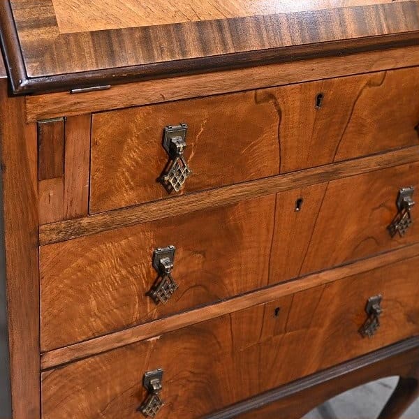 Vintage Bücherschrank mit Sekretär
