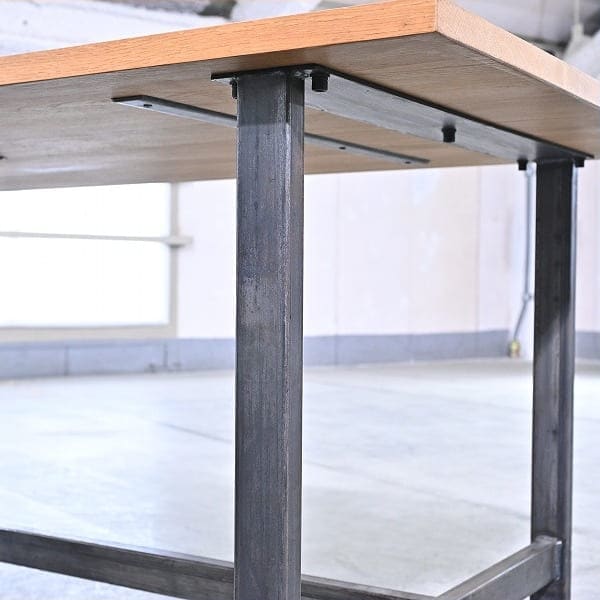 Vintage Arbeitstisch molid working table von a.depeche auf Rollen