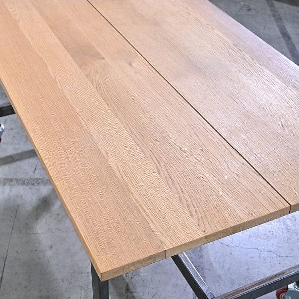 Vintage Arbeitstisch molid working table von a.depeche auf Rollen