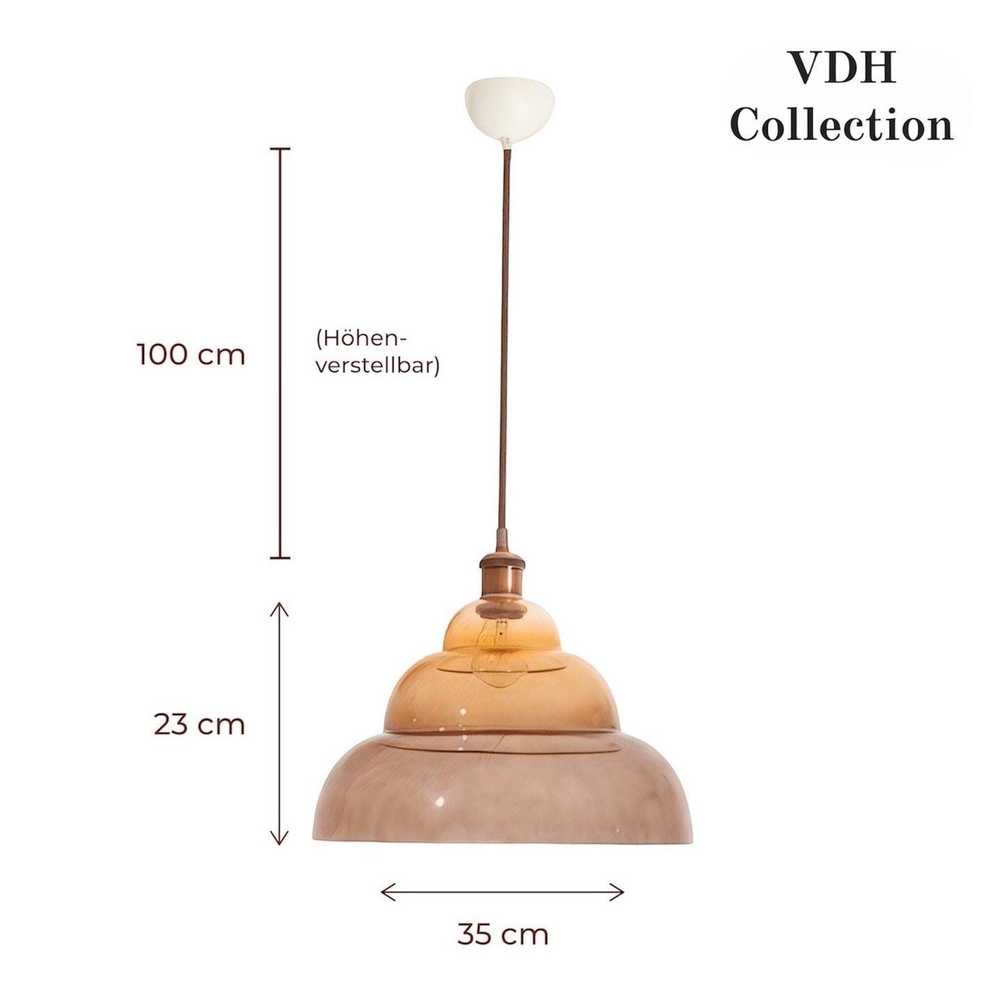 VDH Collection Halo Ambre