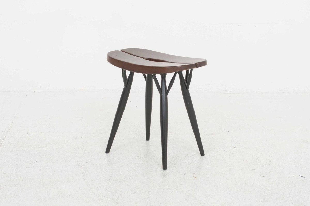 Vintage Pirkka stool by Ilmari Tapiovaara for Artek