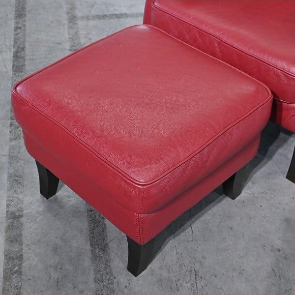 Vintage Sessel DM-0072 mit Ottoman von Domicil für IDC Otsuka