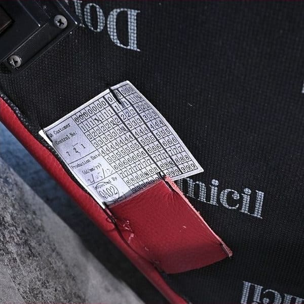 Vintage Sessel DM-0072 mit Ottoman von Domicil für IDC Otsuka
