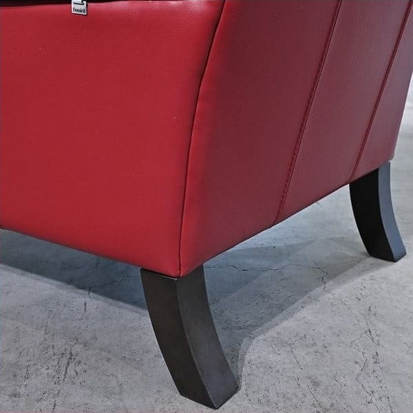 Vintage Sessel DM-0072 mit Ottoman von Domicil für IDC Otsuka