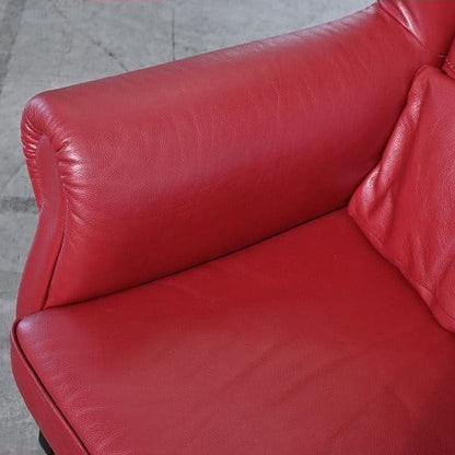 Vintage Sessel DM-0072 mit Ottoman von Domicil für IDC Otsuka