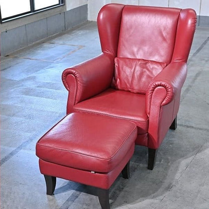 Vintage Sessel DM-0072 mit Ottoman von Domicil für IDC Otsuka