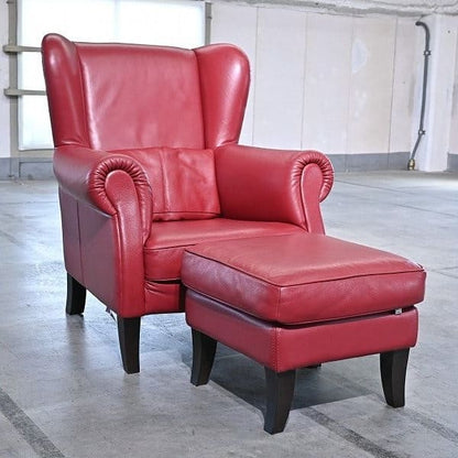 Vintage Sessel DM-0072 mit Ottoman von Domicil für IDC Otsuka