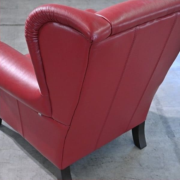 Vintage Sessel DM-0072 mit Ottoman von Domicil für IDC Otsuka
